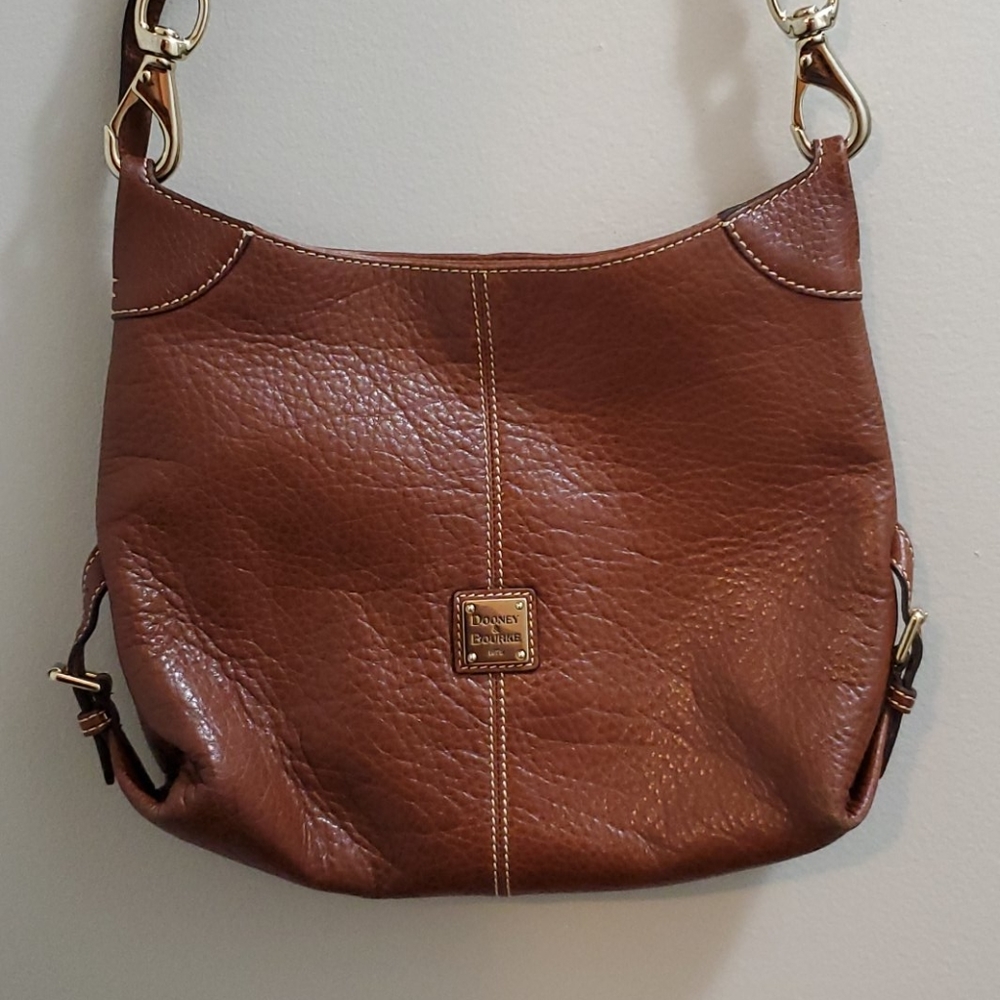 Dooney & Bourke Crossbody Handbag - Chestnut Pebble Soft Leather